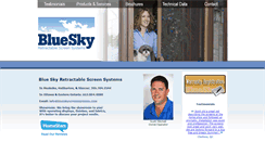 Desktop Screenshot of blueskyscreensystems.com
